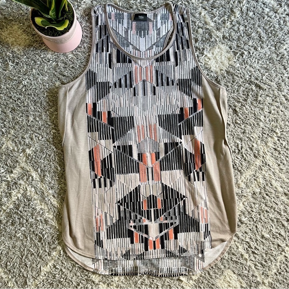 Mossimo Sheer Long Tank Top